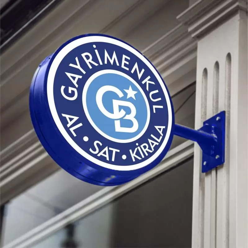 Sümer Mahallesi çift taraflı fener tabela, ışıklı çıkma tabela çeşitleri